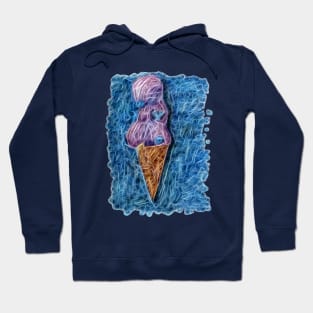 Blueberries Icecream Hoodie